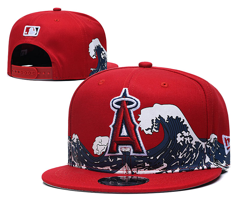 Los Angeles Angels Stitched Snapback Hats 006